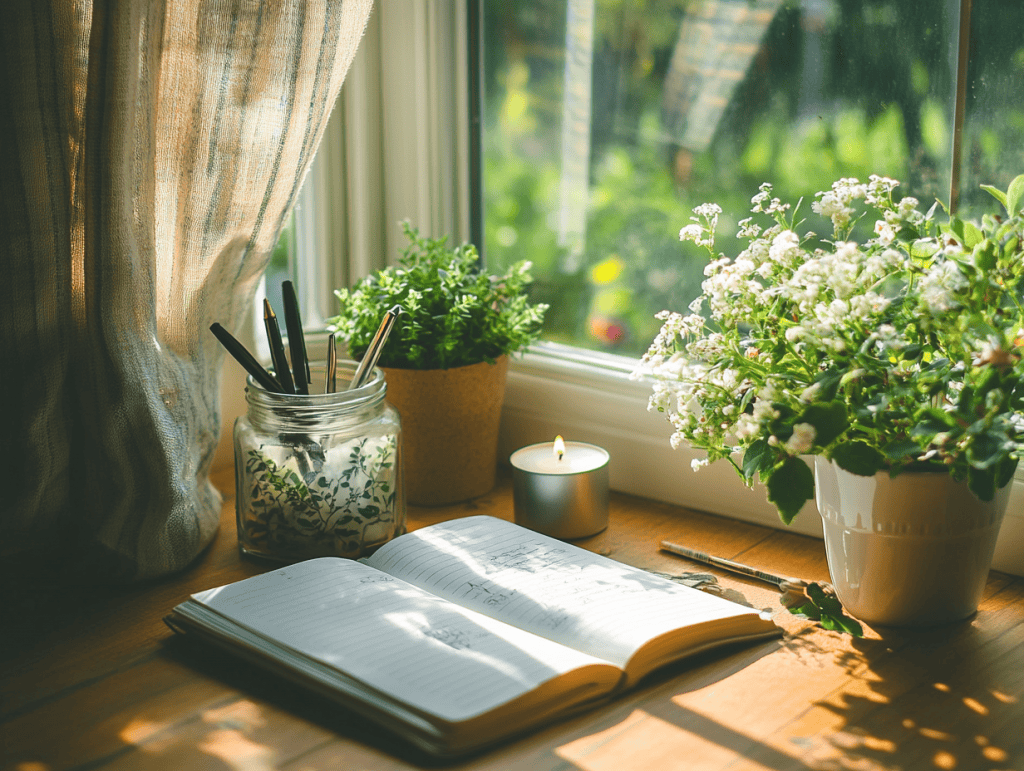 Self care, journaling